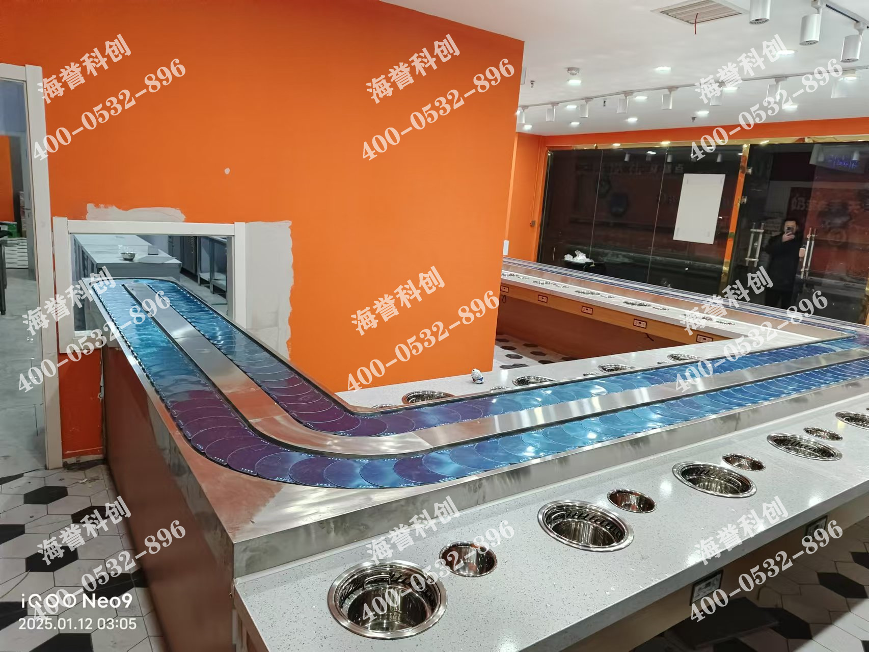 海譽(yù)科創(chuàng)合作伙伴單涮無煙小火鍋設(shè)備安裝完成 海譽(yù)科創(chuàng)合作伙伴單涮無煙小火鍋設(shè)備安裝完成