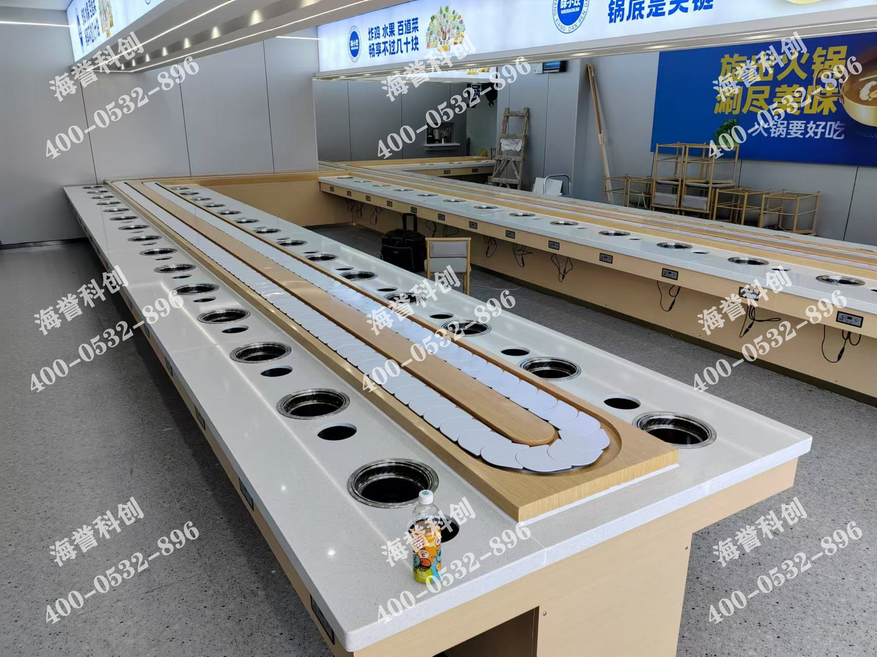 海譽(yù)科創(chuàng)浙江單涮無煙小火鍋設(shè)備安裝完成 海譽(yù)科創(chuàng)浙江單涮無煙小火鍋設(shè)備安裝完成