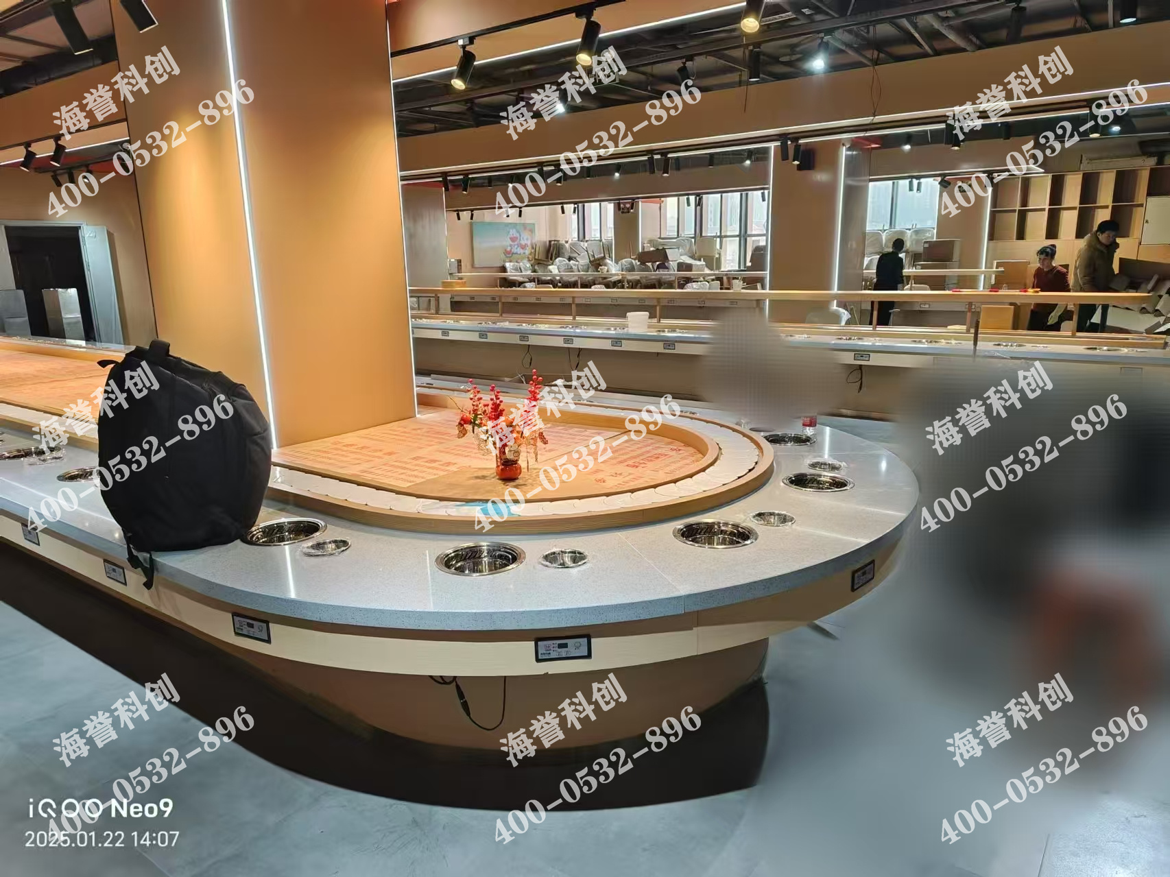 海譽(yù)科創(chuàng)山西單涮無煙小火鍋設(shè)備安裝完成 海譽(yù)科創(chuàng)山西單涮無煙小火鍋設(shè)備安裝完成