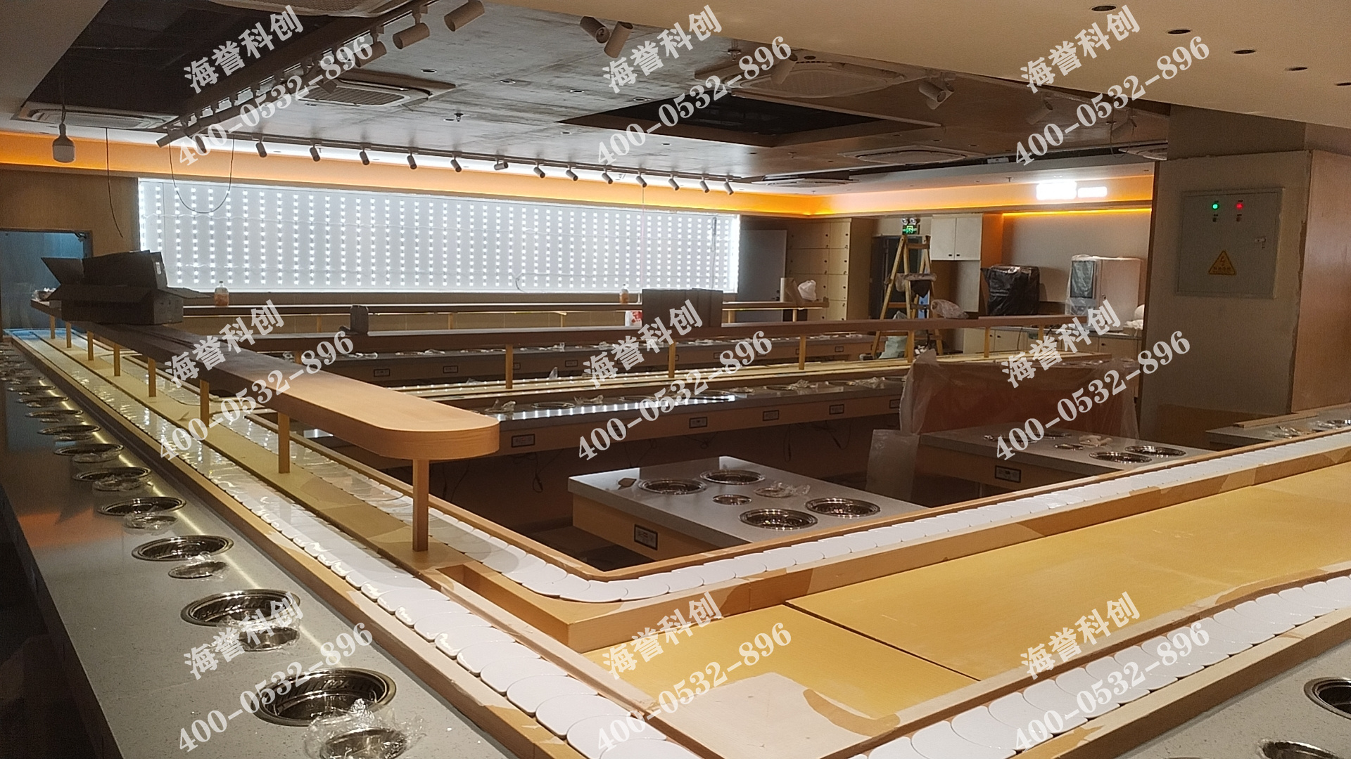 海譽(yù)科創(chuàng)浙江單涮無煙小火鍋設(shè)備安裝完成 海譽(yù)科創(chuàng)浙江單涮無煙小火鍋設(shè)備安裝完成